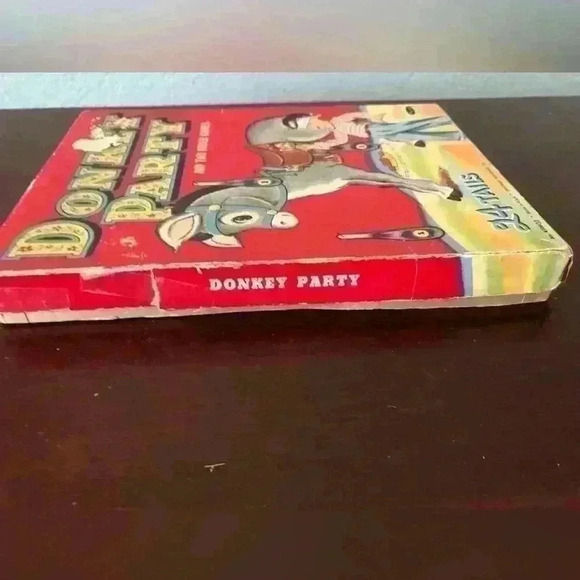 VTG Mid-Century Donkey Party with 24 tails children's game - Picture 7 of 7